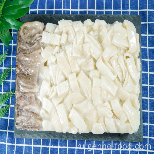 Genho Seafood Frozen Todarodes Squid Rings и щупальца